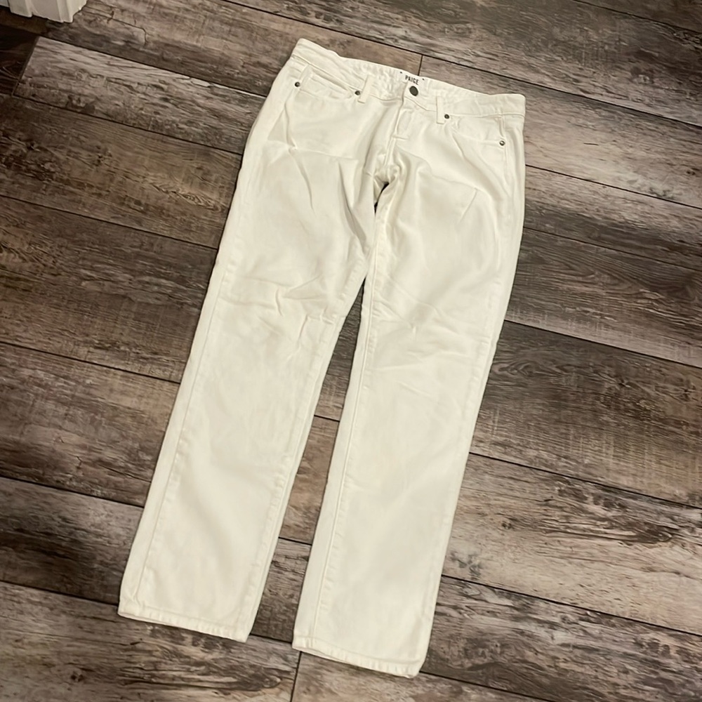 PAIGE SKYLINE SKINNY LIGHTWEIGHT JEANS